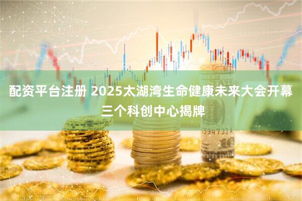 配资平台注册 2025太湖湾生命健康未来大会开幕 三个科创中心揭牌